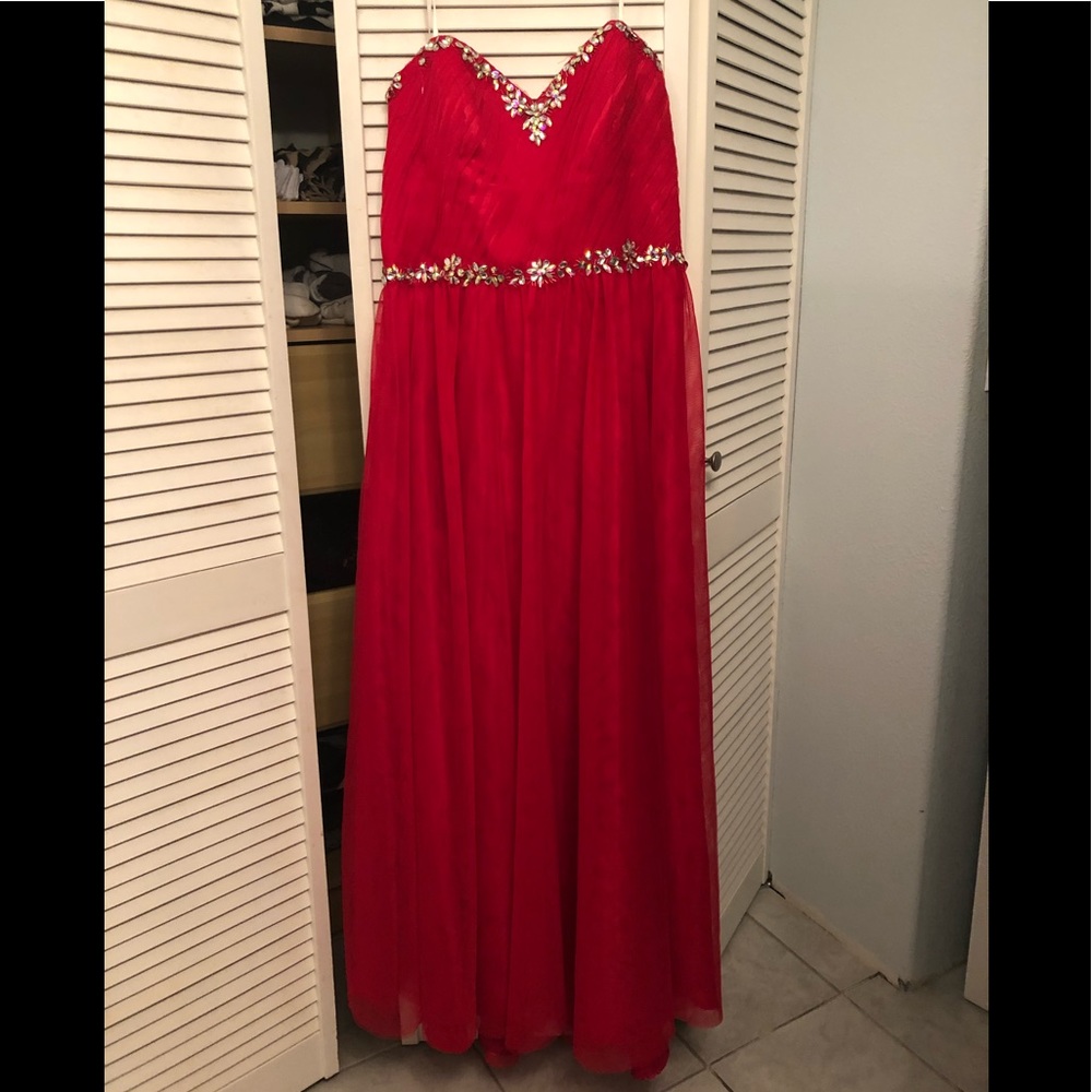 COPY - Prom / formal gown, size Junior 18/19